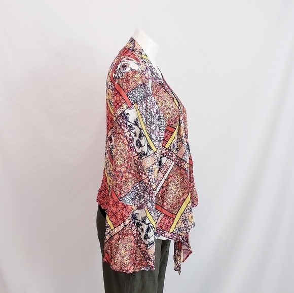 Jessica Simpson Open Front Lightweight Cardigan Top - Picture 6 of 9